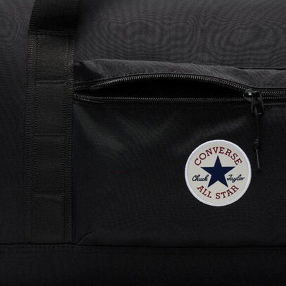 Converse All Star Chuck Taylor Black Go 2 Duffle Bag Gym School NEW - Picture 8 of 10